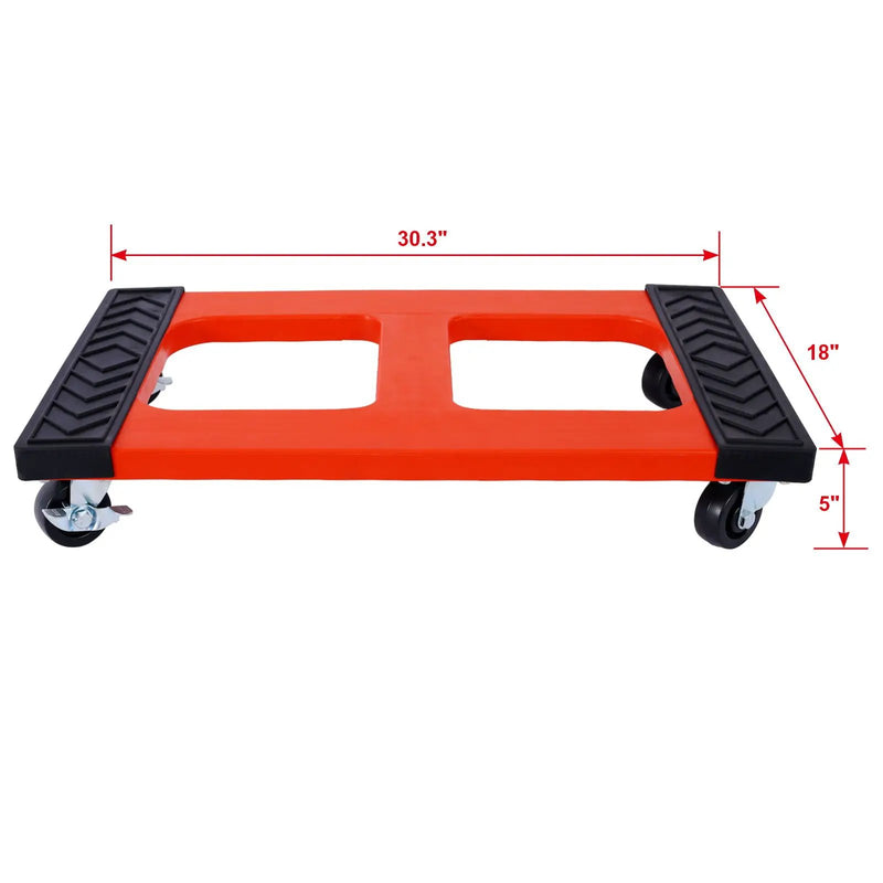 Poly Mover's Dolly - Red by Unique Piece Furniture