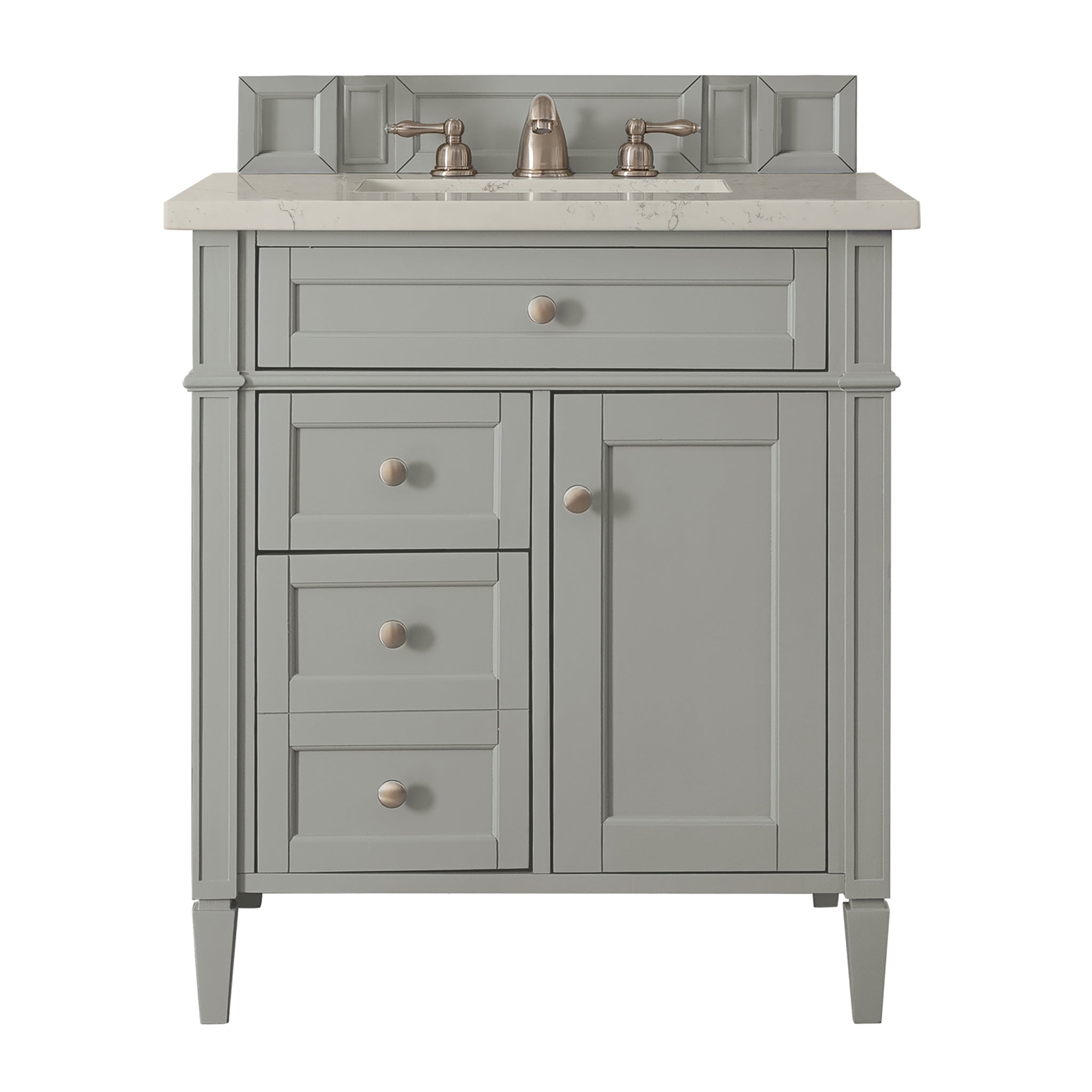 James Martin Brittany 30" Single Bathroom Vanity, Urban Gray by James Martin