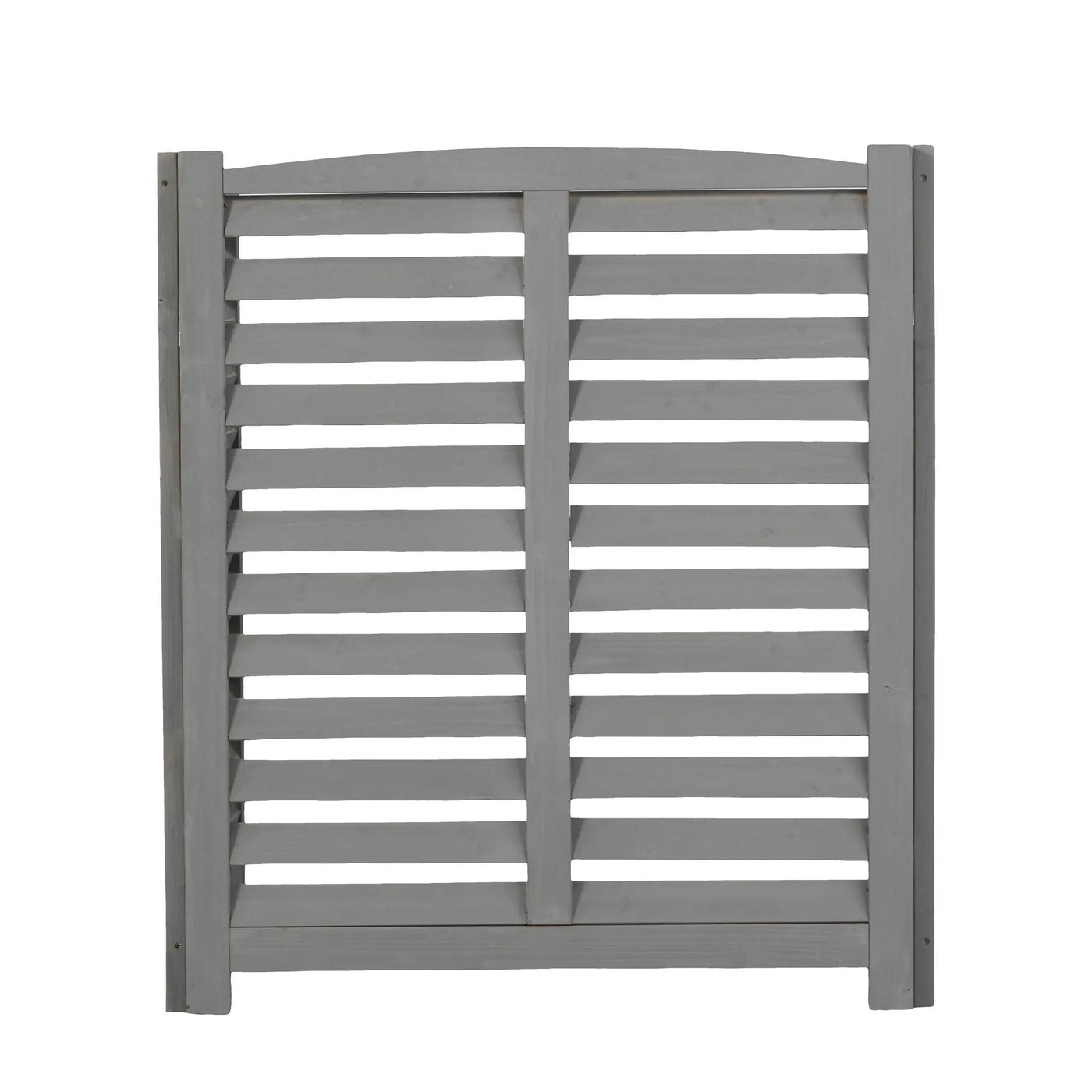 3 Panel Outdoor Wooden Air Conditioner Fence by HouseOfZazla