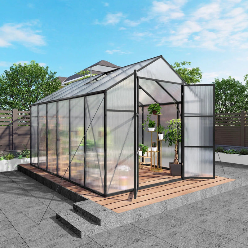 Gain Height Windproof house All Season Outdoor Garden Shelter by HouseOfZazla
