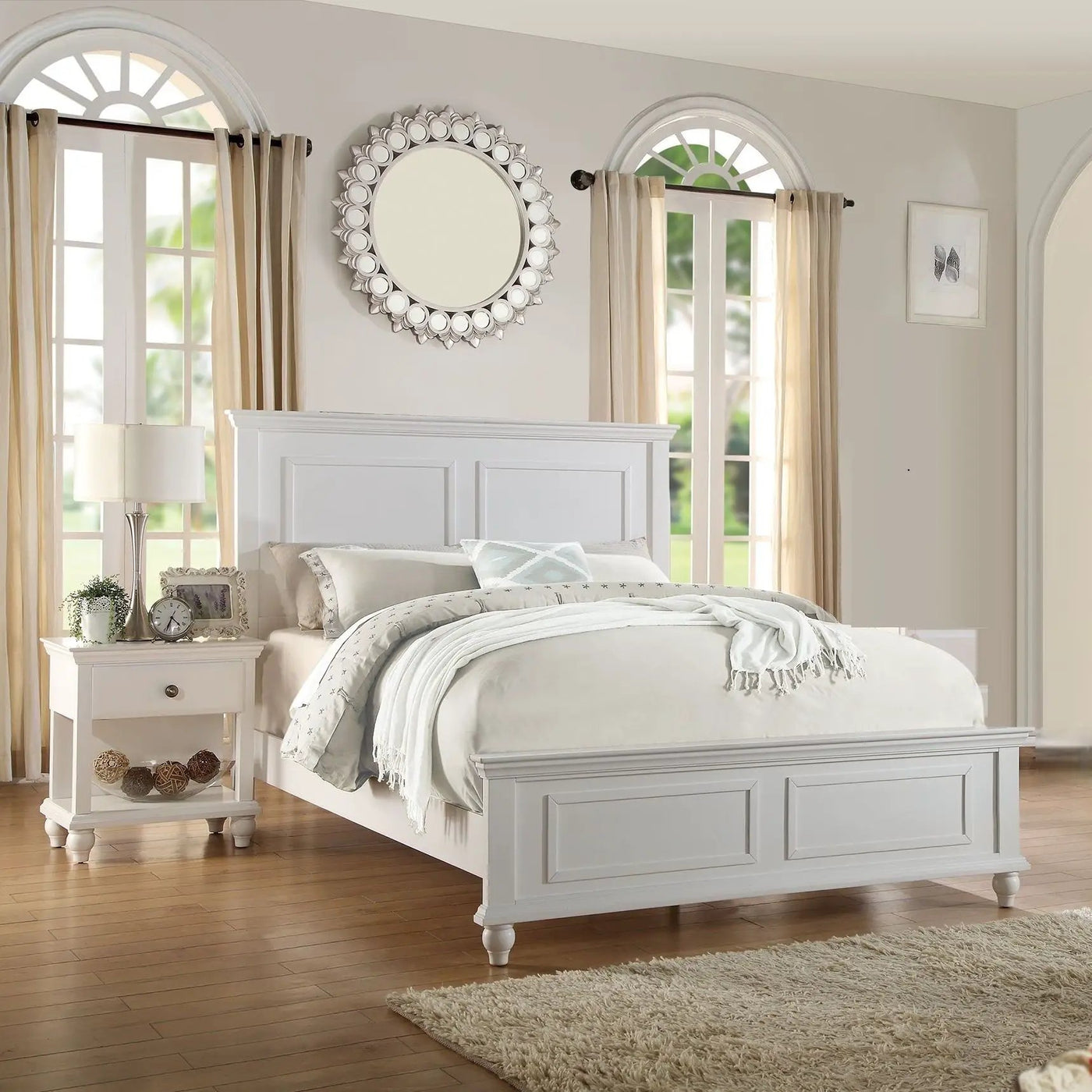 3 Piece Bedroom Set With 2 Nightstands by HouseOfZazla