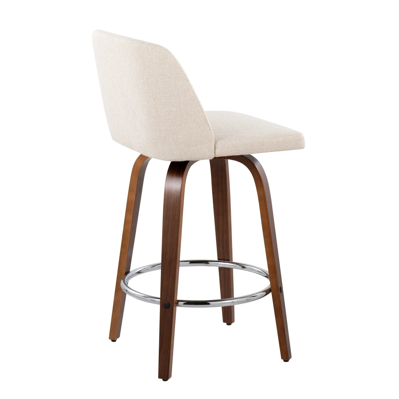 Mid-Century Modern Fixed-Height Counter Stool by HouseOfZazla