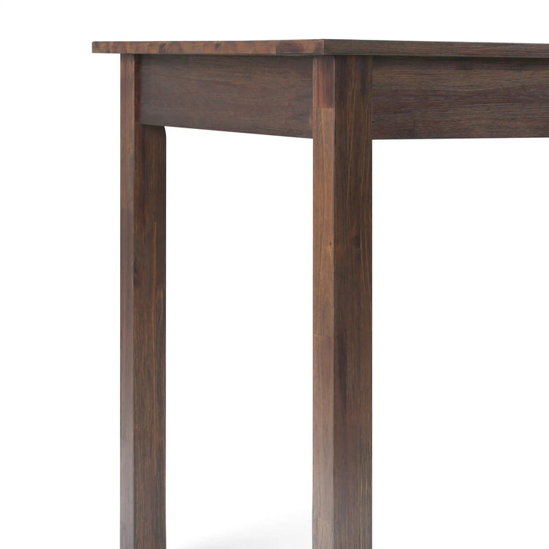 Monroe - Desk - Distressed Charcoal Brown by Unique Piece Furniture