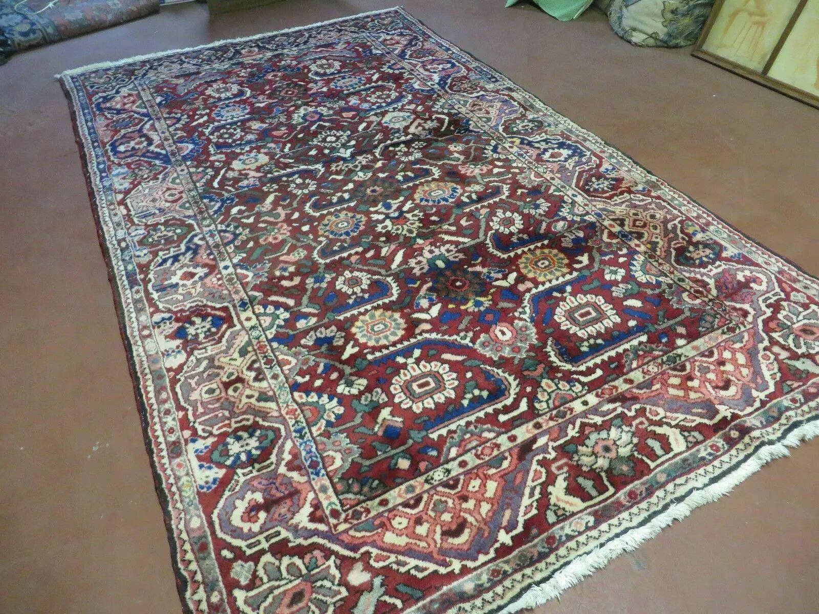5' X 9' Antique Handmade Turkish Wool Veg Dyes Rug Nice # 107 by Jewel Rugs