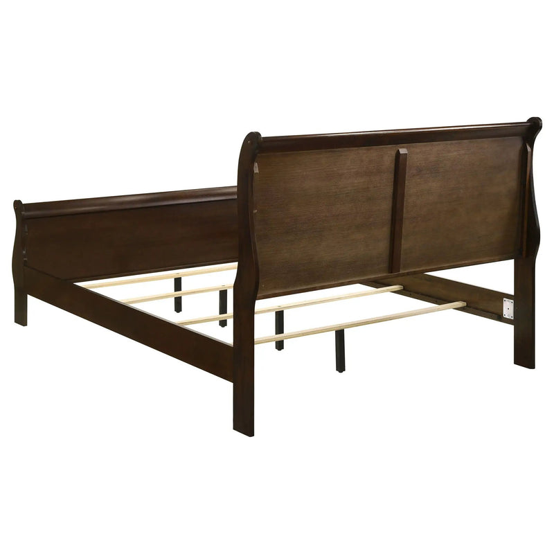 Louis Philippe 4-piece Queen Bedroom Set Cappuccino by Unique Piece Furniture