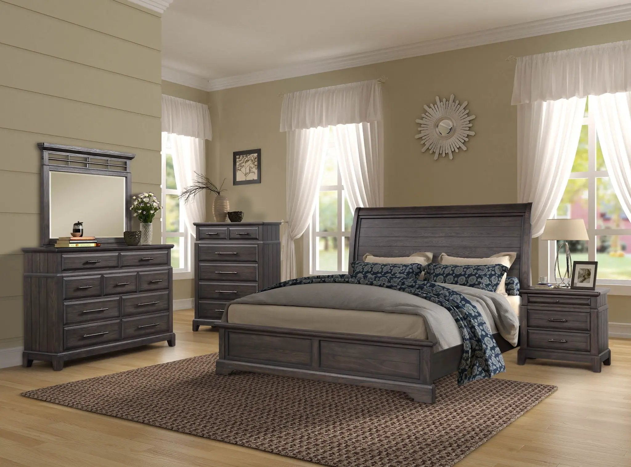9 Drawer Dresser - Mahogany by Unique Piece Furniture