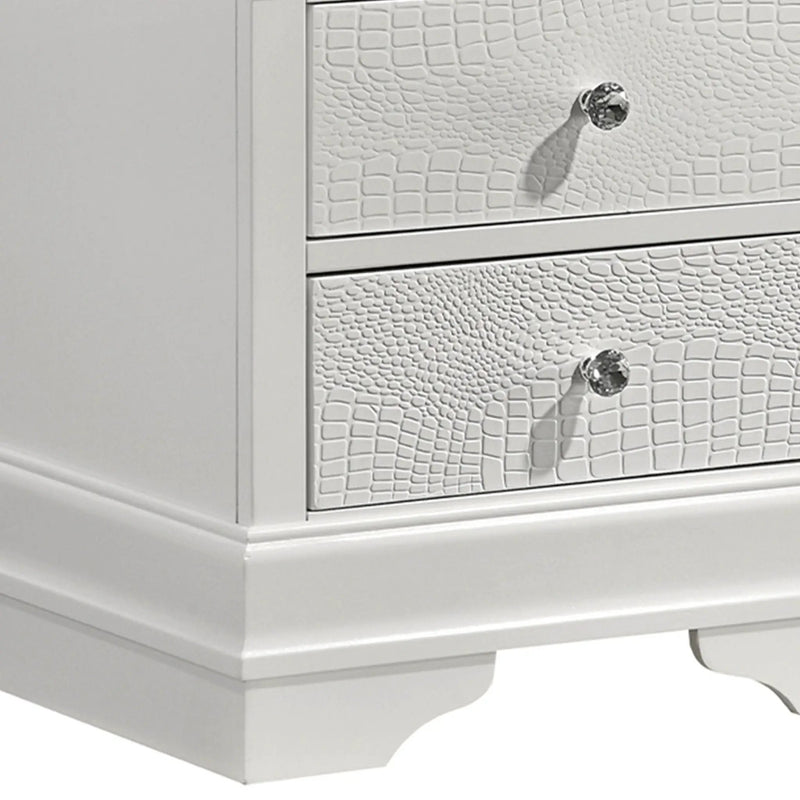 Blaze - 2 Drawer Modern Nightstand by HouseOfZazla