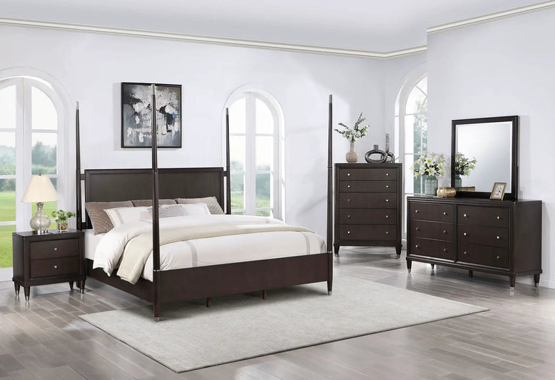 Emberlyn 5-piece Queen Bedroom Set Brown by Unique Piece Furniture