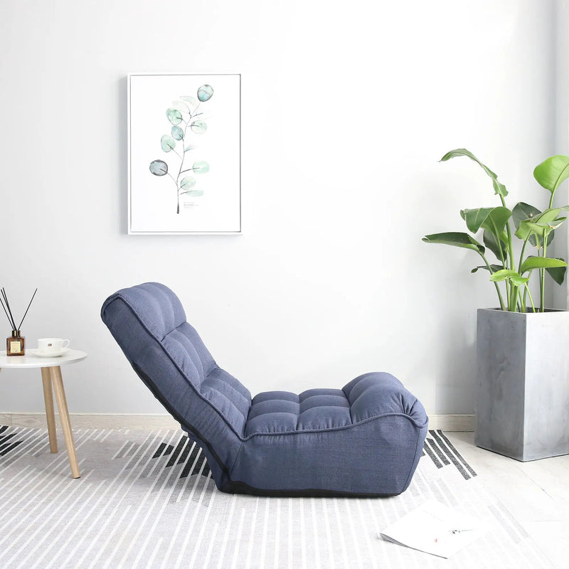 Reclining Japanese Chair Lazy Sofa Tatami Balcony Adjustable Chair by Unique Piece Furniture