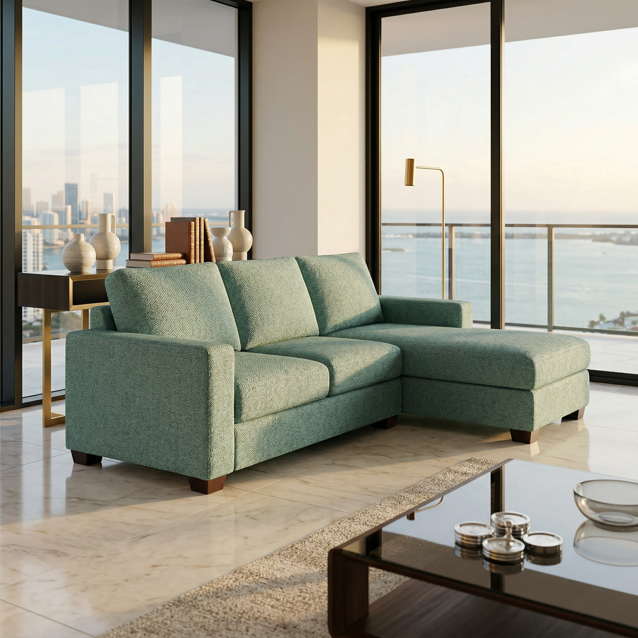 Damon Sectional Sofa by HouseOfZazla
