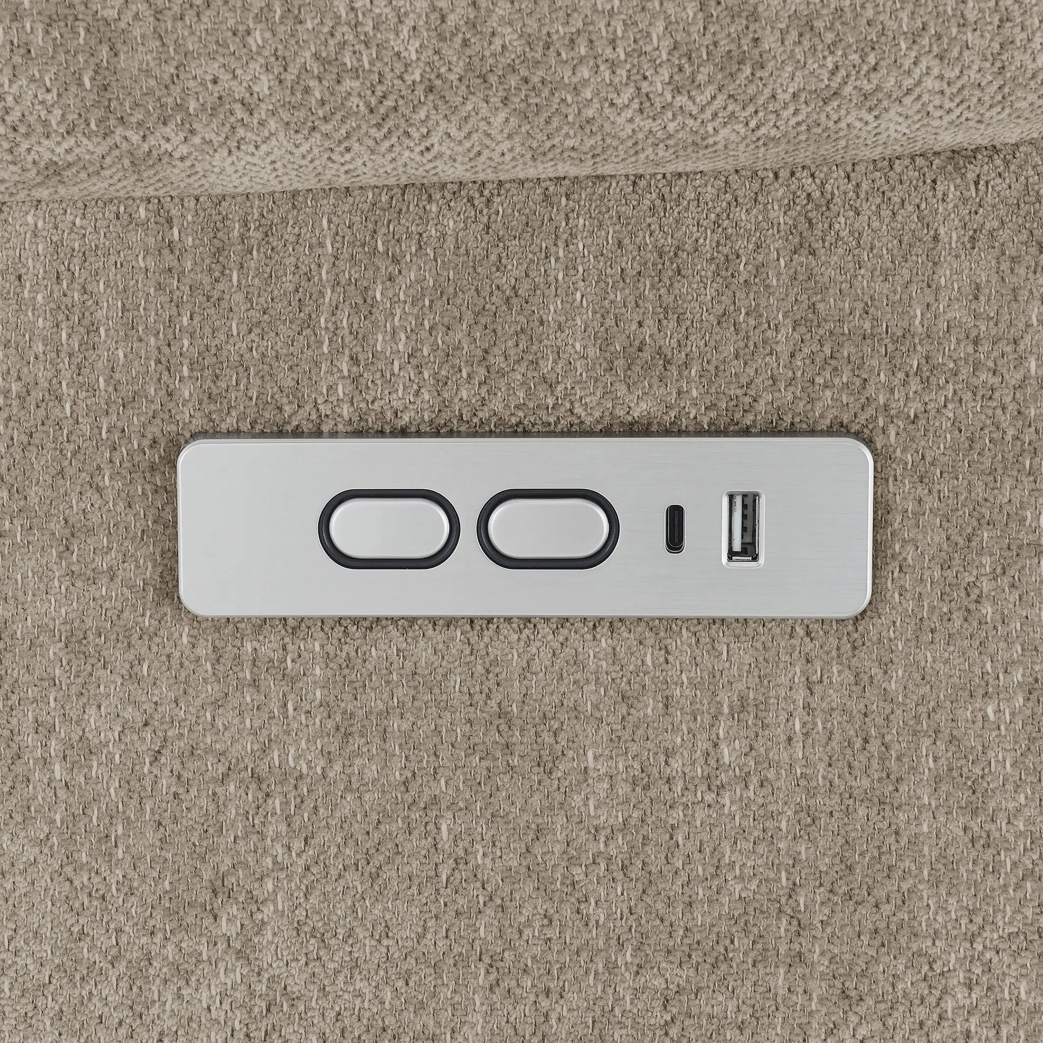 Beca - Upholstered Power Lift Recliner With Cupholders And USB Charging by HouseOfZazla