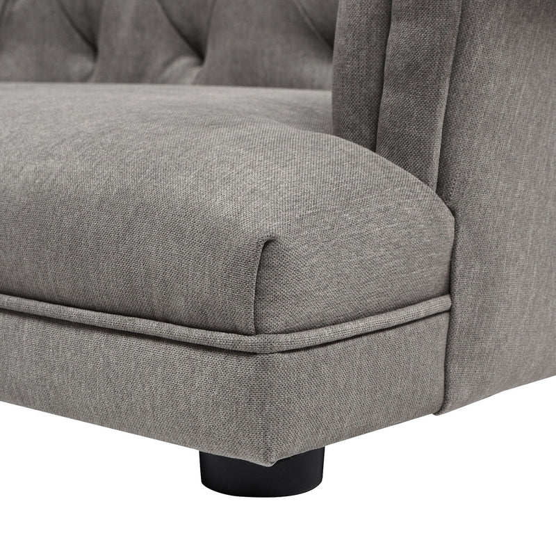 Kiki - Chesterfield Dog Sofa Bed Medium by HouseOfZazla