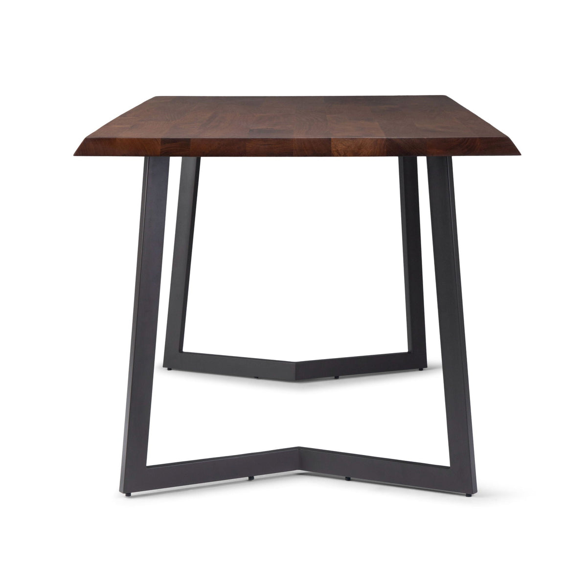 Watkins Dining Table with Solid Mango Wood Top - Dark Brown or Light Brown, photo 13 of 13