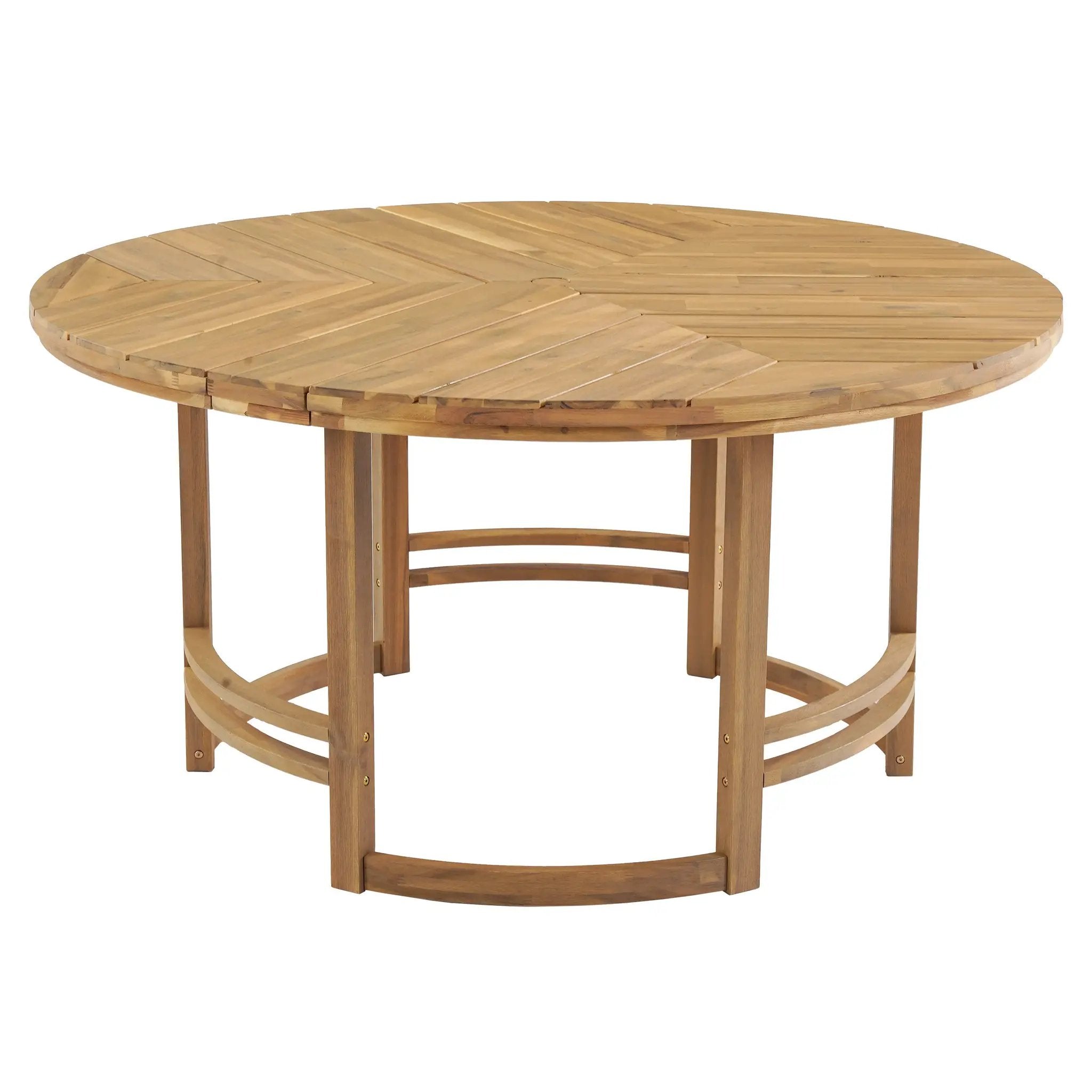 Outdoor Dining Set 5-Piece Patio Table And Chairs Set with Umbrella Hole by HouseOfZazla