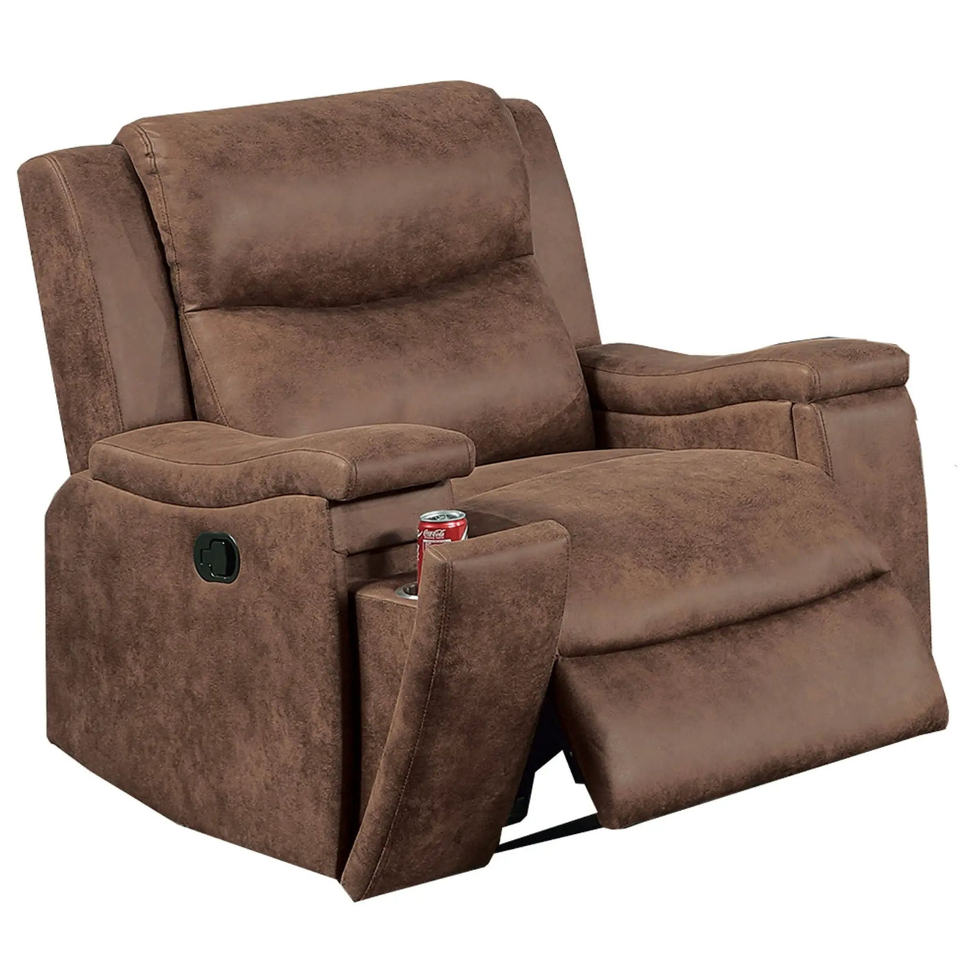Modern Manual Motion Living Room Set & Hidden Cup Holders by HouseOfZazla