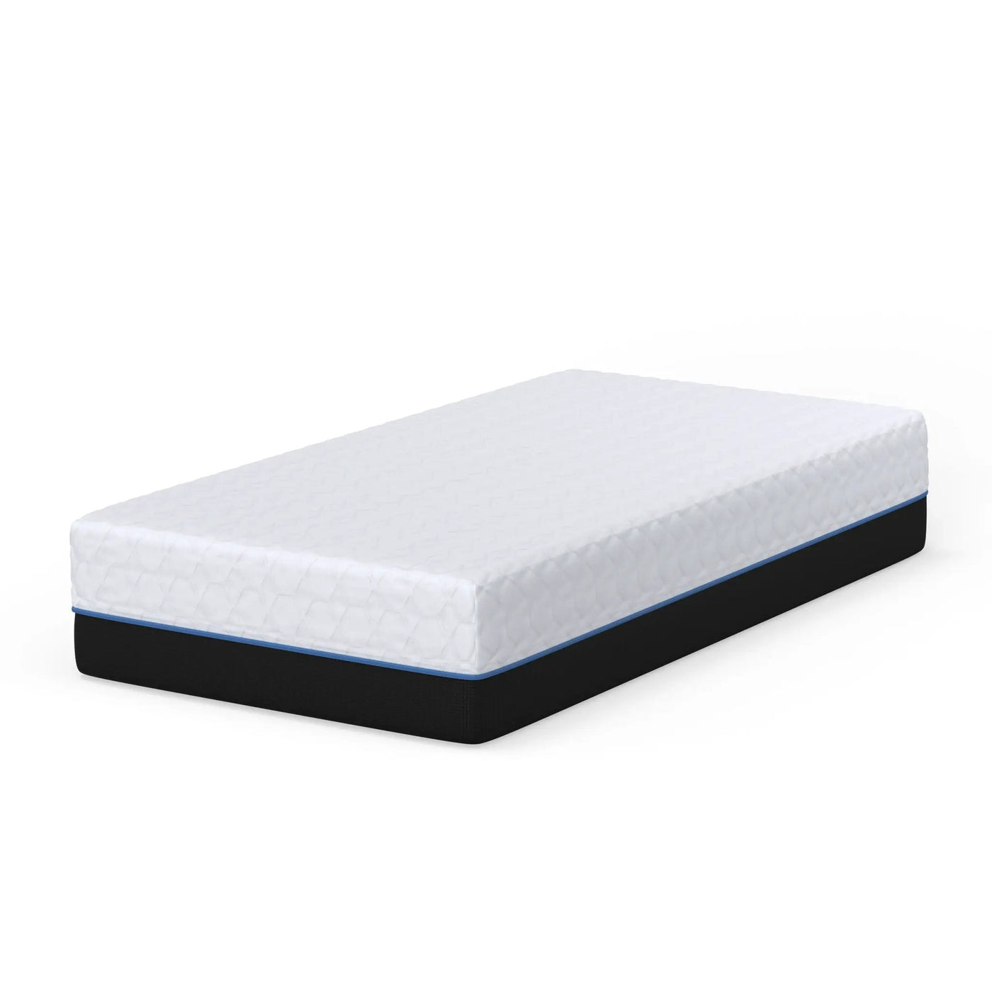 Copper Lux - 14" Plush Memory Foam Mattress With Phase Change Cooling Fabric by HouseOfZazla