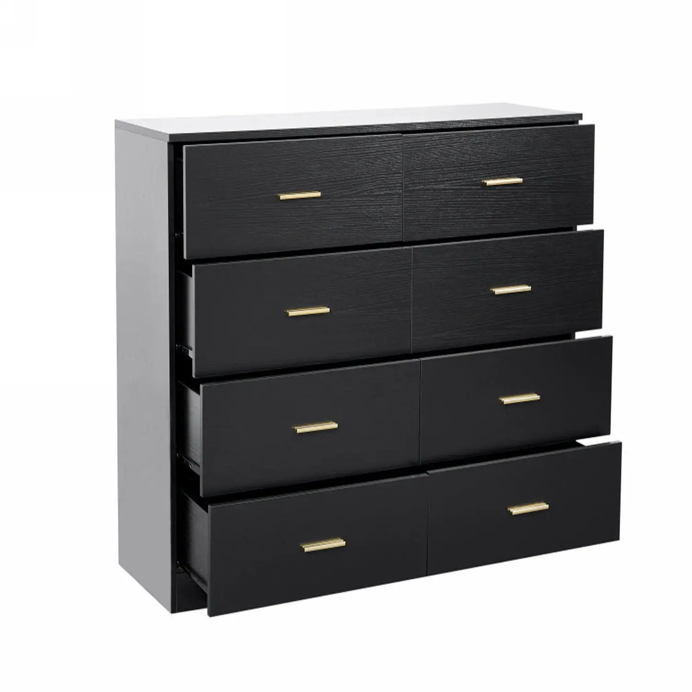 Modern Drawer Dresser For Bedroom, Ample Storage Wide Chest Of Drawers by HouseOfZazla