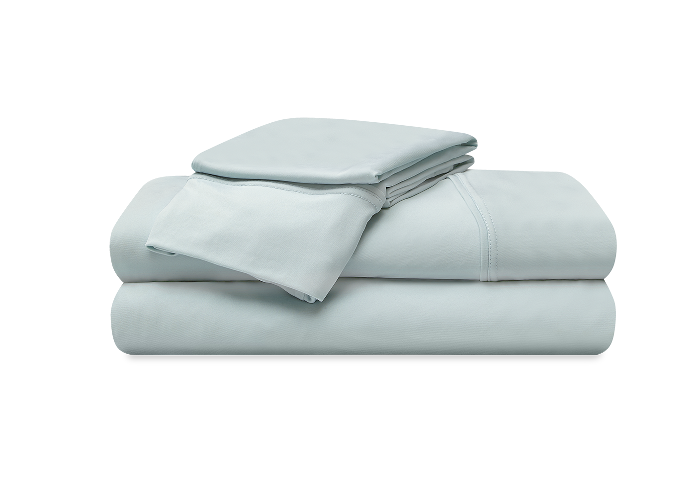 BedGear Vertex Sheet Set, Misty Blue, Split King / Split Cal King by HouseOfZazla