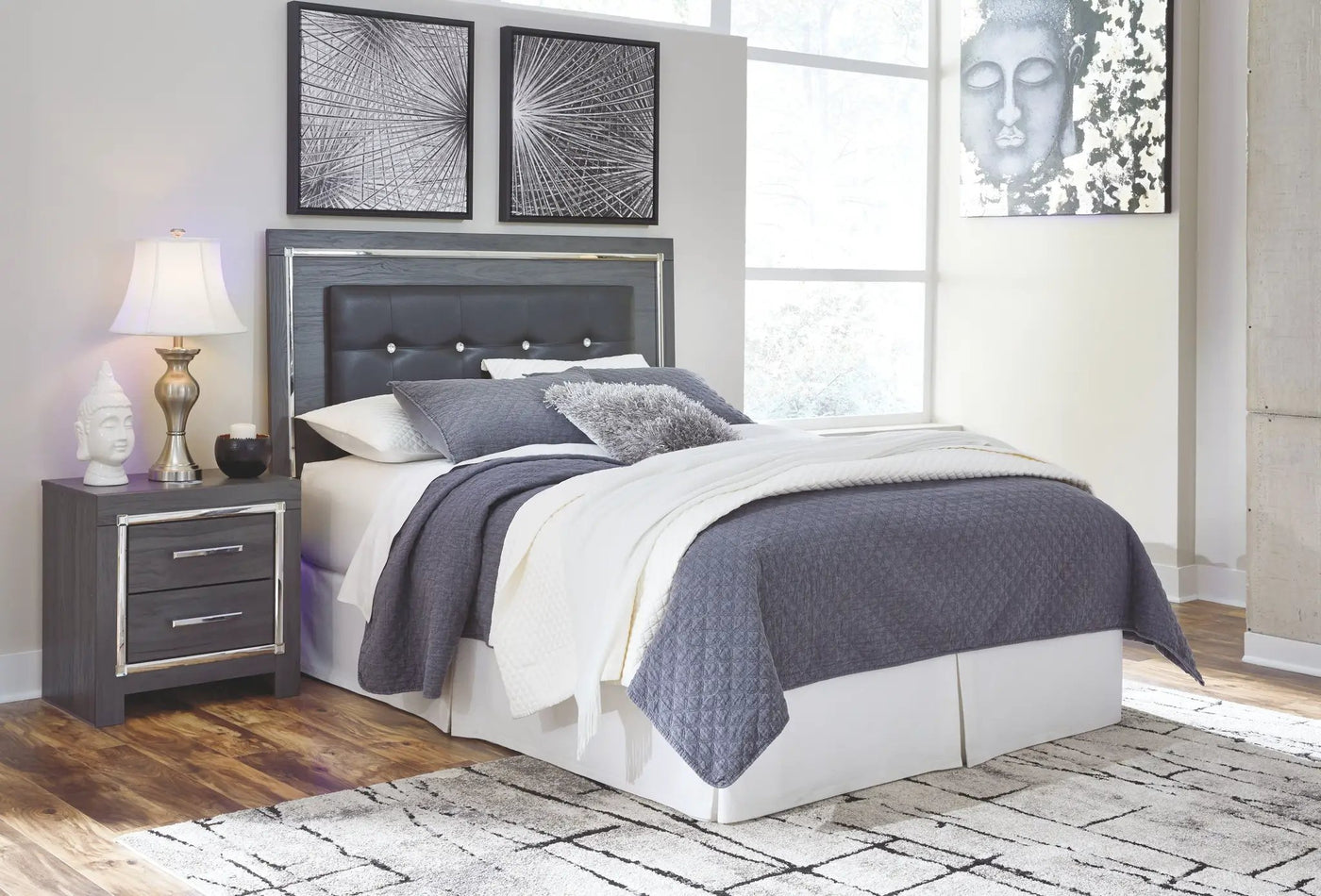 Lodanna - Upholstered Panel Headboard by Unique Piece Furniture
