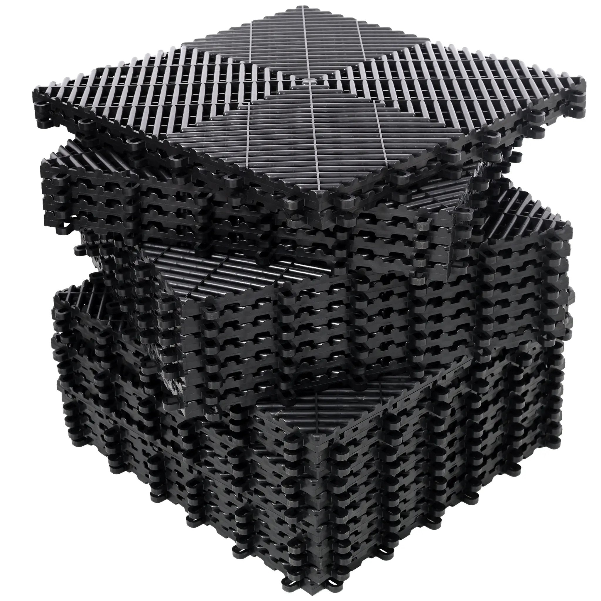 25pcs Plastic Garage Floor Mats by HouseOfZazla