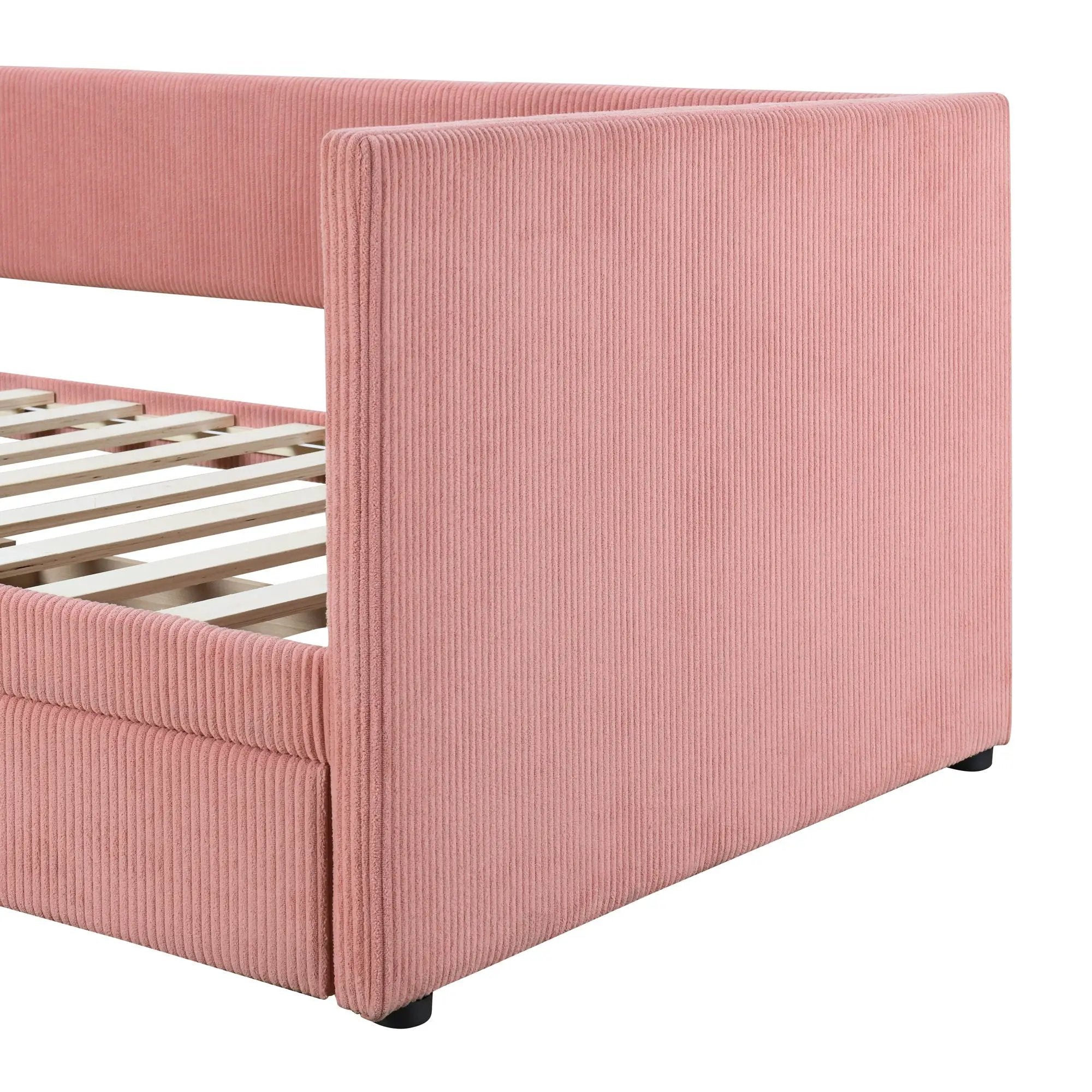Daybed With Two Drawers And Wood Slat by HouseOfZazla