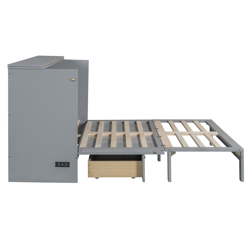 Murphy Bed With Large Drawers by HouseOfZazla