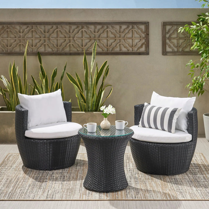 Kono Chat Set Outdoor Furniture by HouseOfZazla