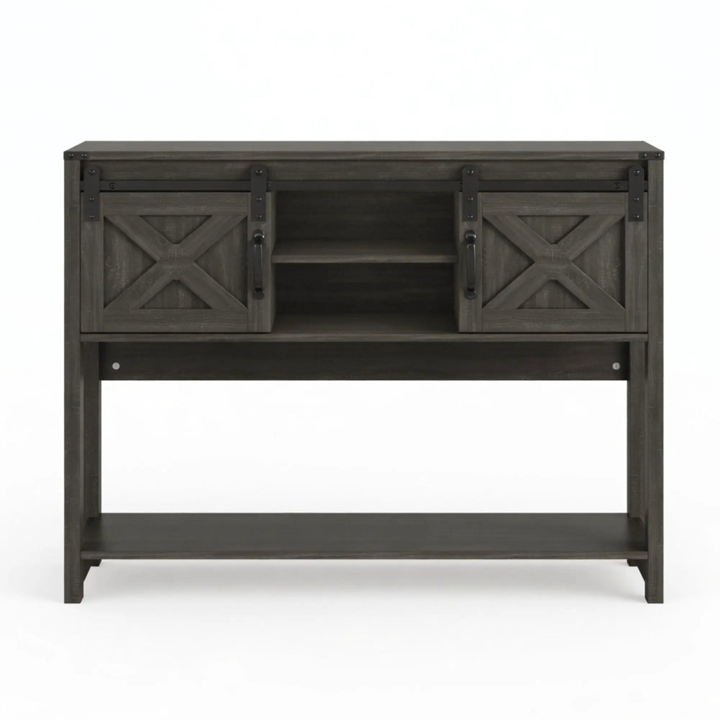 Farmhouse Entryway Table With Sliding Barn Door by HouseOfZazla