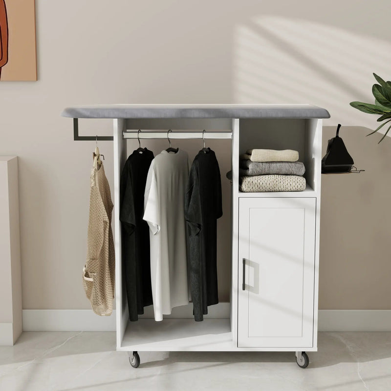 Ironing Cart with Rolling Ironing Board by HouseOfZazla