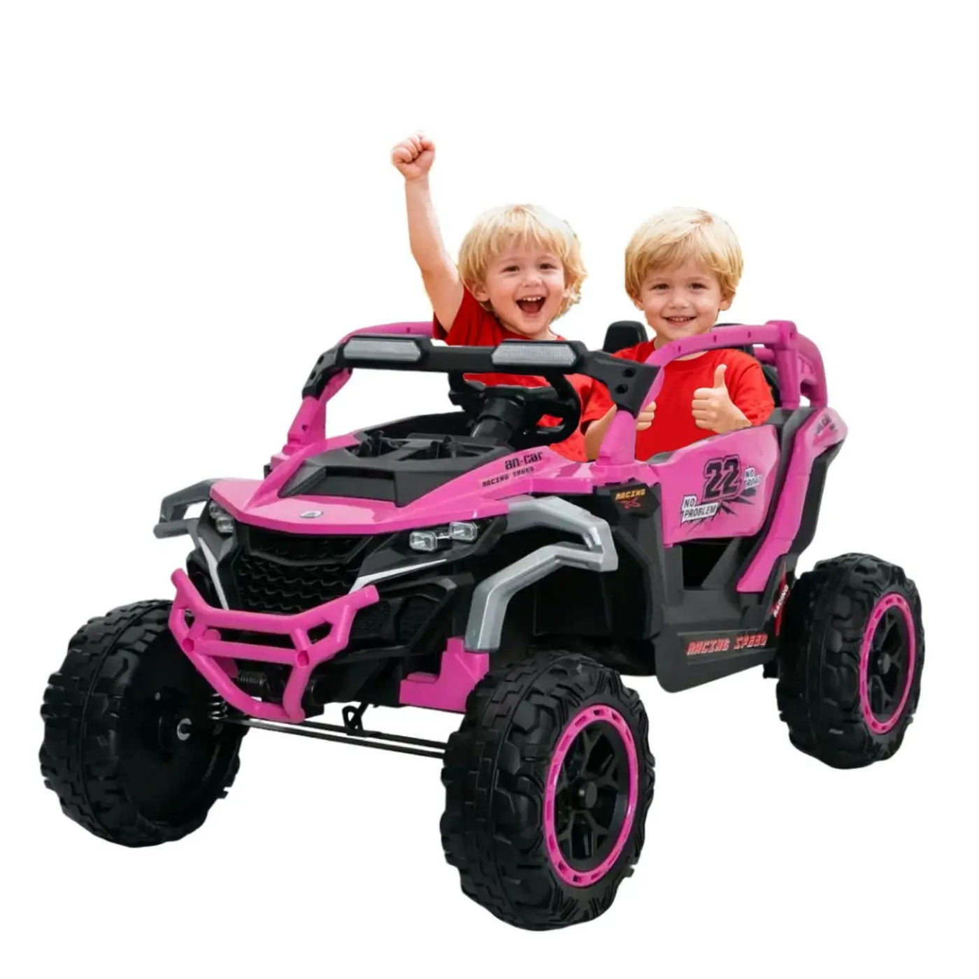 Ride On Kids Electric Truck With Remote Control, Front & Rear Suspension by HouseOfZazla