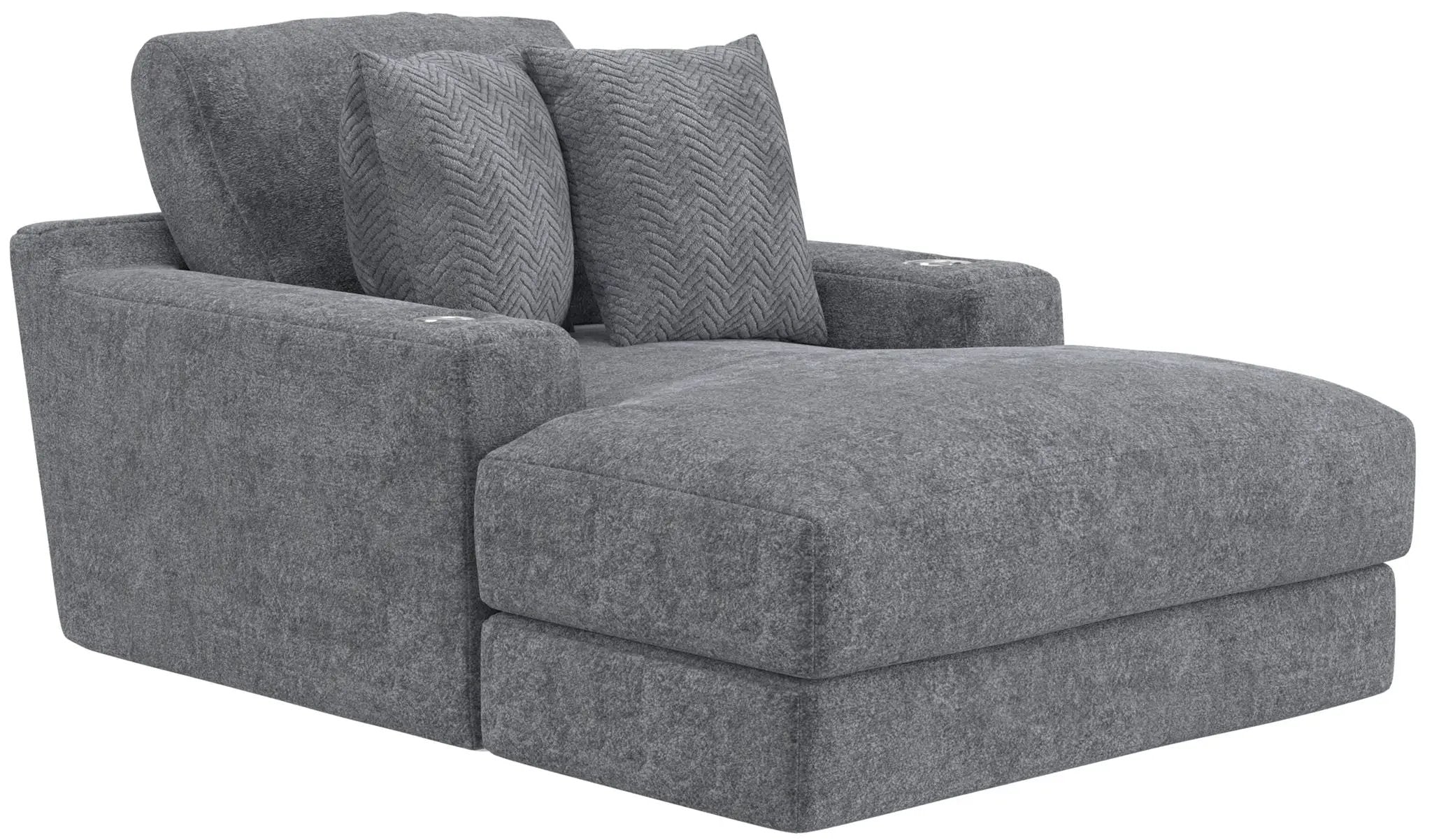Cozy - Chaise With USB by Unique Piece Furniture