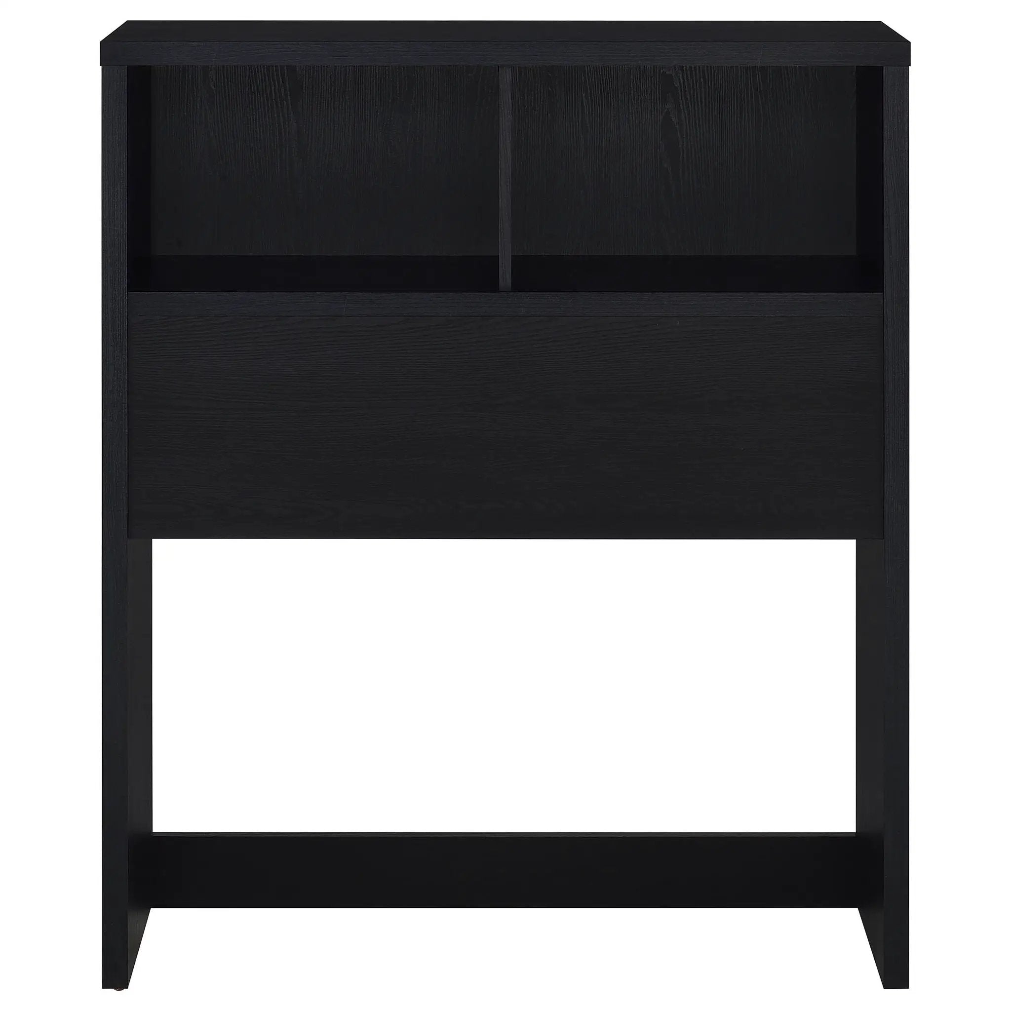 Westpark 49-inch Twin Bookcase Headboard Black by Unique Piece Furniture