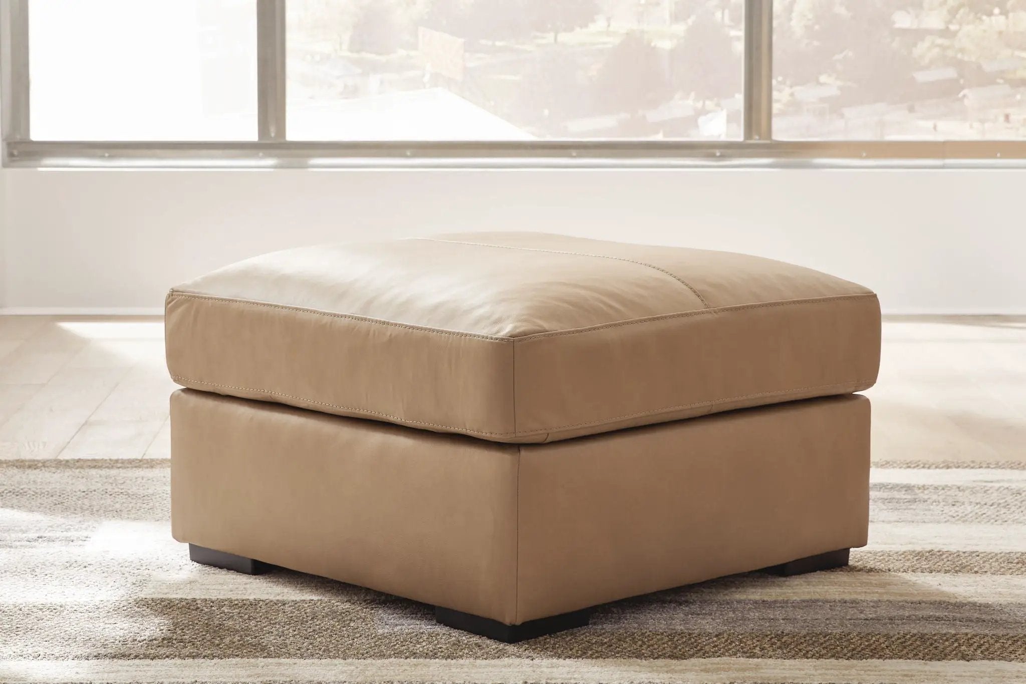 Bandon - Oversized Accent Ottoman - Toffee by Unique Piece Furniture