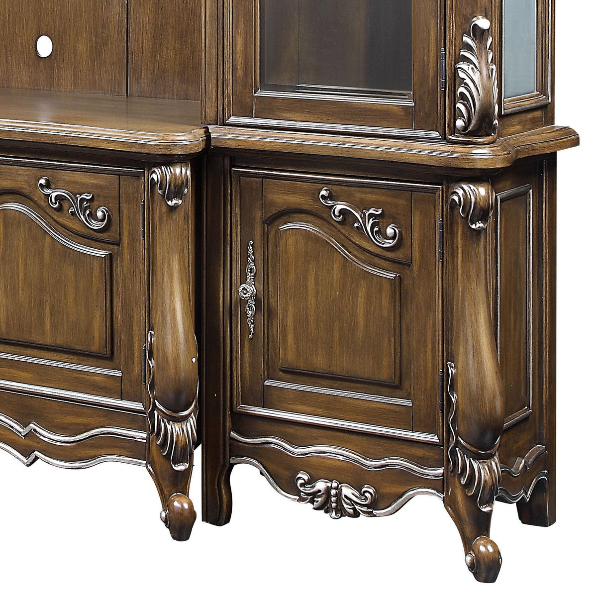 Latisha Entertainment Center - Antique Oak, photo 4 of 4