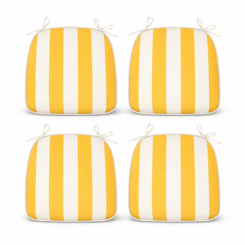 Outdoor Patio Chair Cushions (Set of 4) - Black by HouseOfZazla