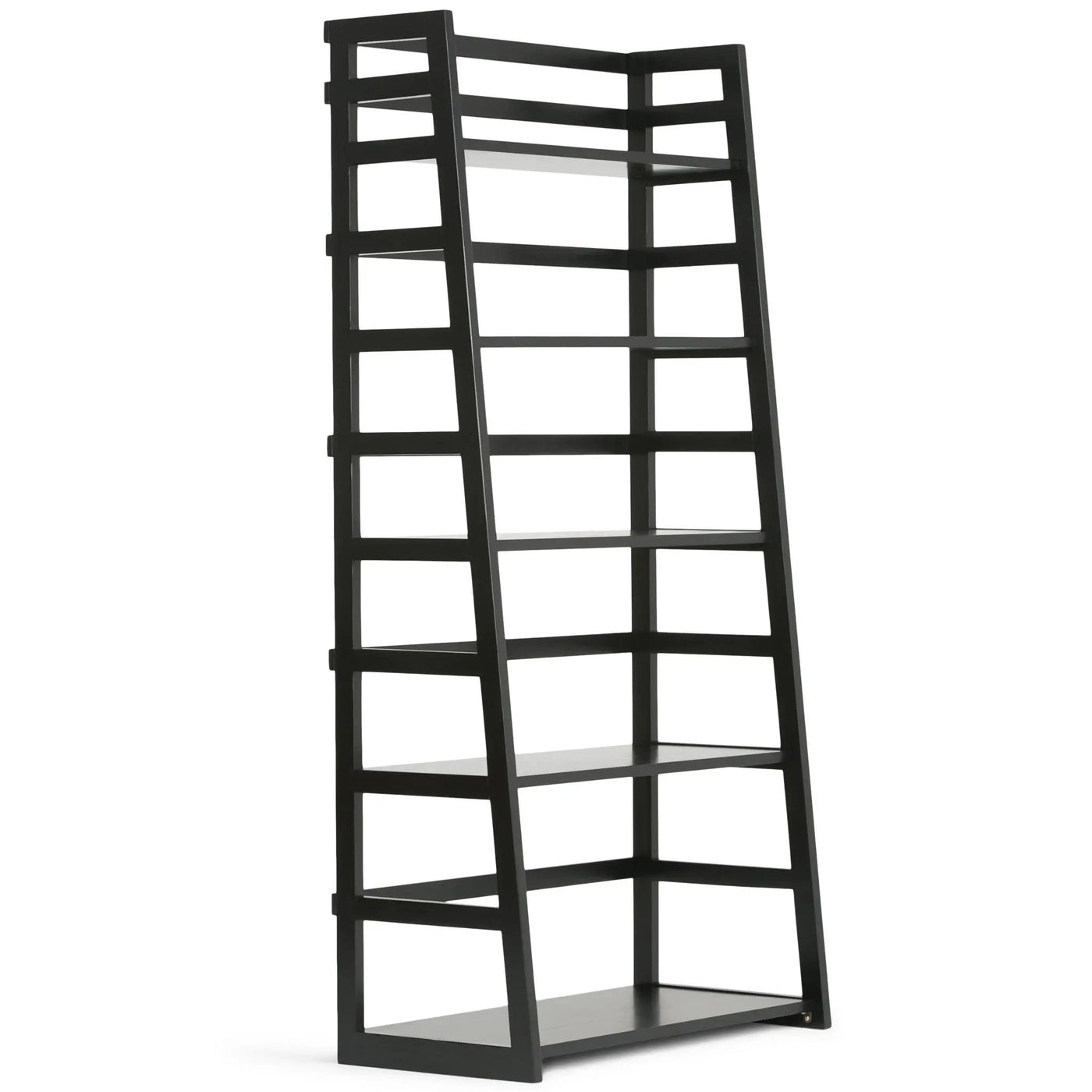 Acadian - Handcrafted Ladder Shelf Bookcase by HouseOfZazla