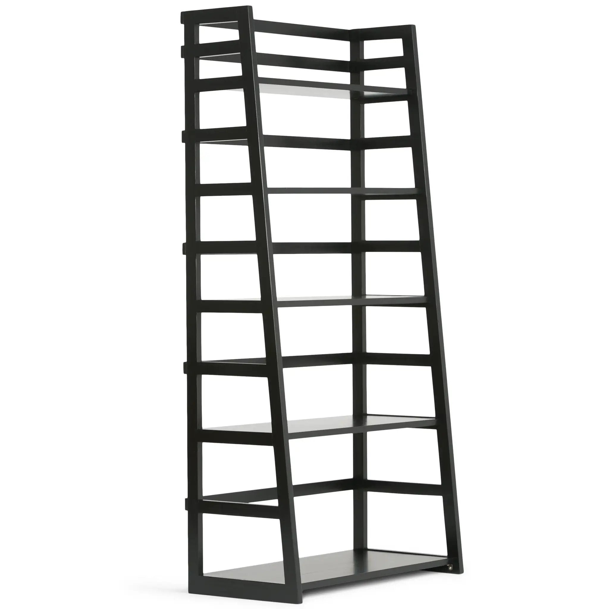 Acadian - Handcrafted Ladder Shelf Bookcase by Unique Piece Furniture