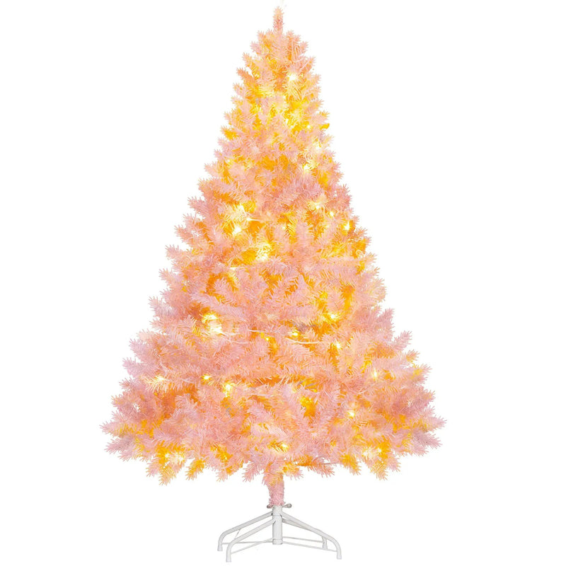 HOMCOM 6' Tall Prelit Christmas Tree by HouseOfZazla