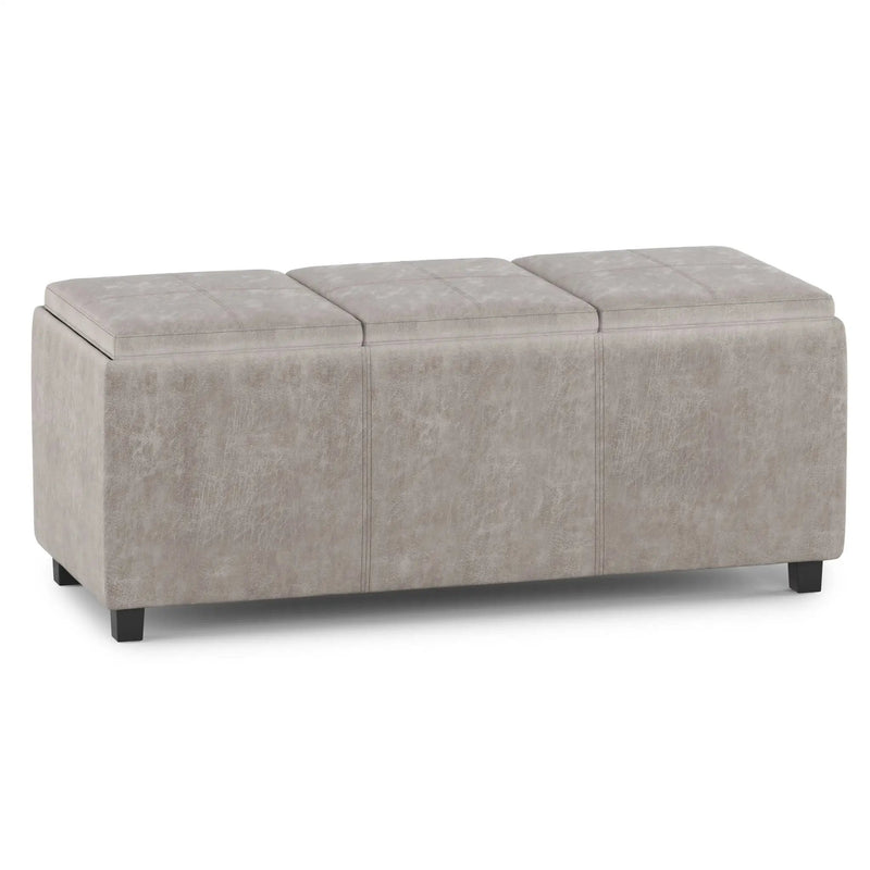 Avalon - Upholstered Storage Ottoman by HouseOfZazla