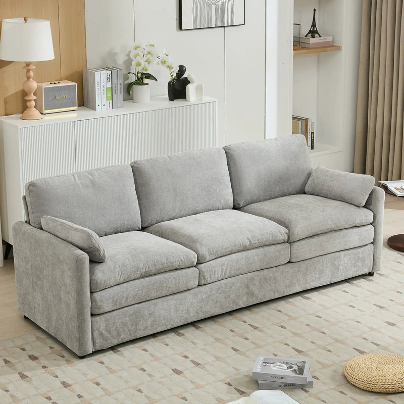 Cozy Upholstered 3 Seater Sofa Cushion For Living Room by HouseOfZazla