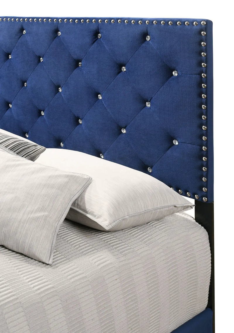 Luxurious Upholstered Bed by Unique Piece Furniture