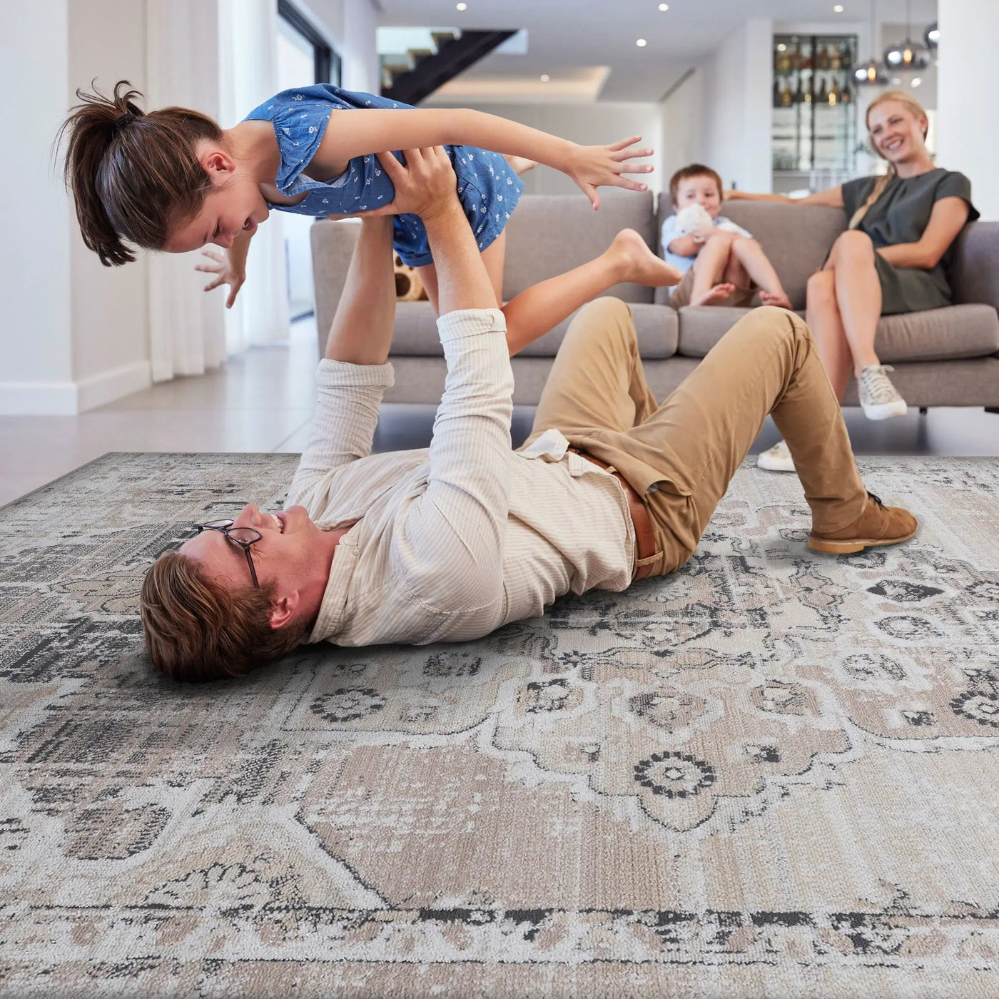 Payas - Medallion Area Rug by HouseOfZazla