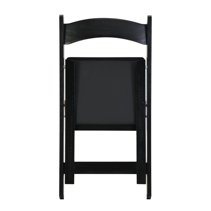 Solid Wood Upholstered Folding Chair Set, Dining Room (Set of 4) by Unique Piece Furniture