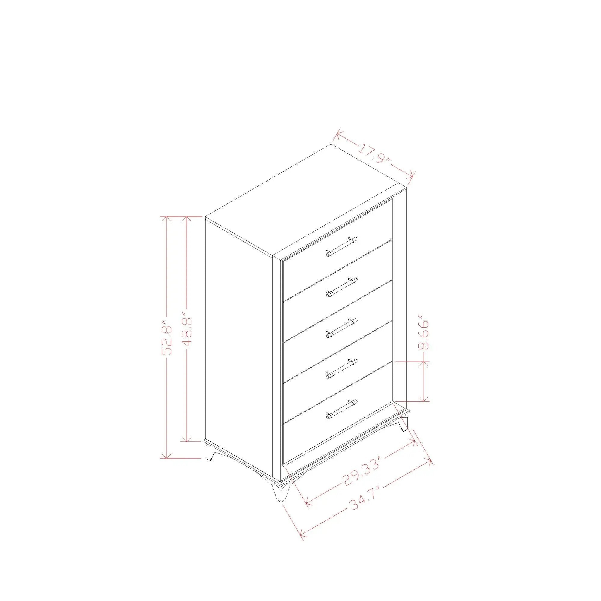 Star - Chest - White by Unique Piece Furniture