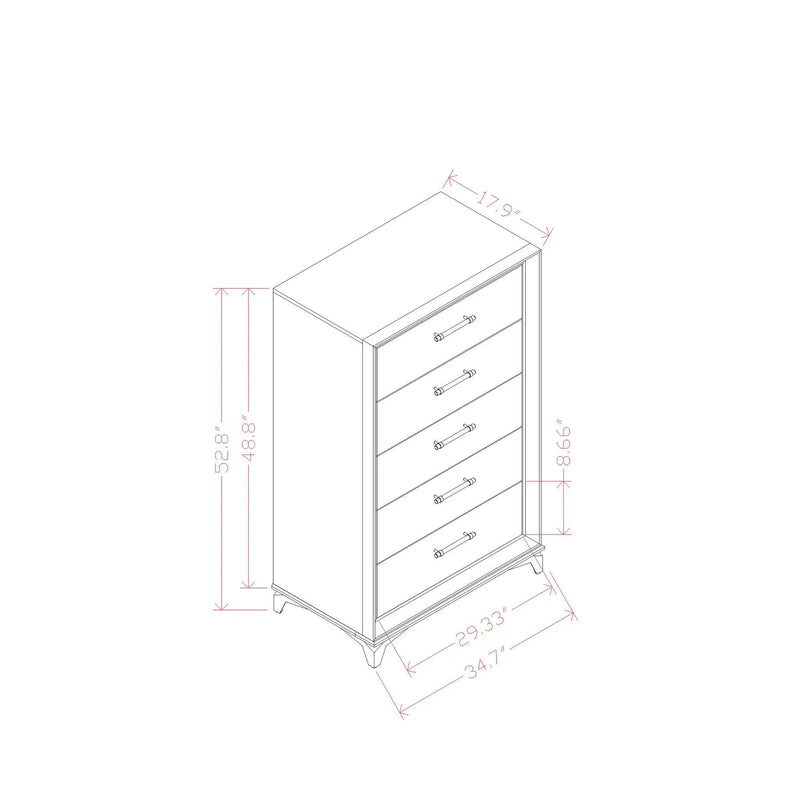 Star - Chest - White by Unique Piece Furniture