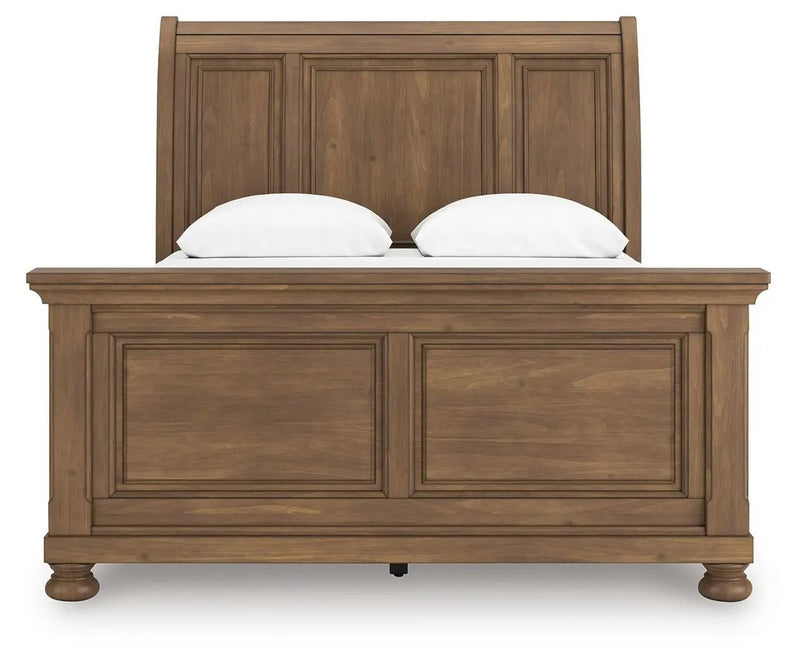 Feddinger - Sleigh Bed by Unique Piece Furniture