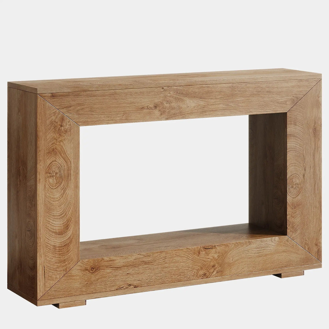 Narrow Entryway Storage Console Table With Open Shelf by HouseOfZazla