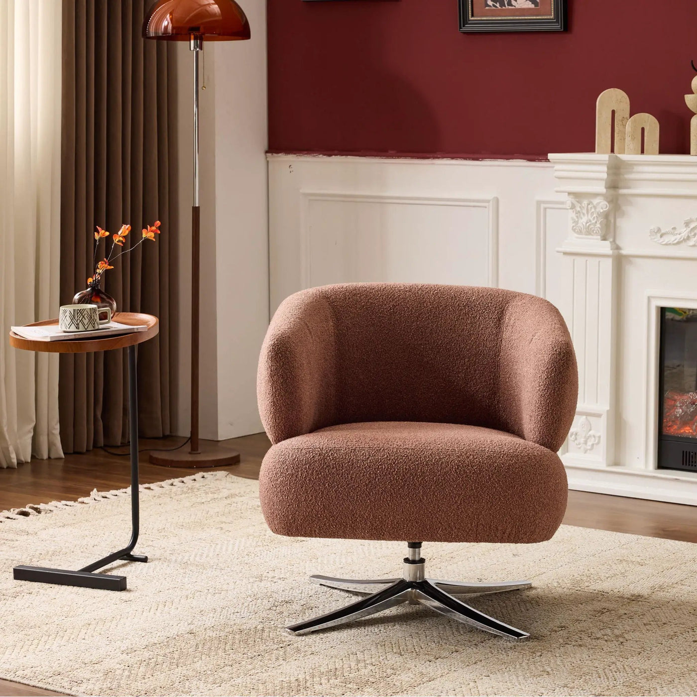 Cuddle Style Leisure Swivel Sofa Chair by HouseOfZazla