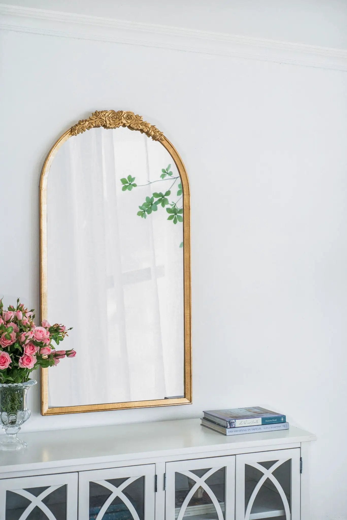 Wood Floor Mirror, Full Body Mirror Dressing Make Up Mirror For Bathroom by Unique Piece Furniture
