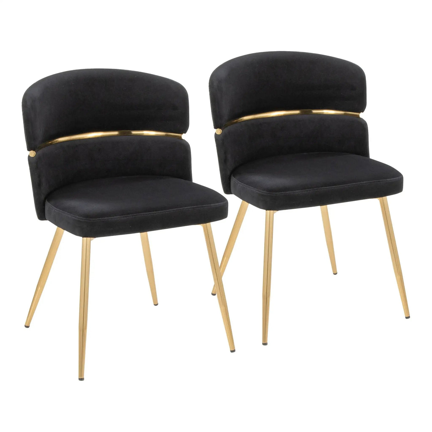 Cinch - Glam / Art Deco Dining Chair (Set of 2) by HouseOfZazla